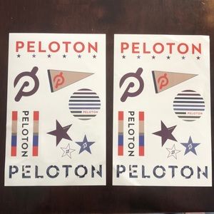 Peloton stickers